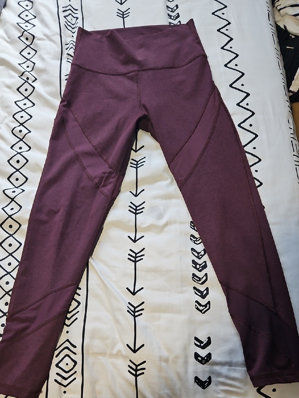 aerie Plum High-Waist Active Leggings